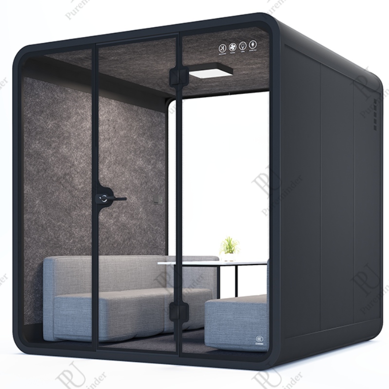 Pureminder XL Salled Booth Portable Portable Silencio para muebles de la casa Teléfono de garaje y vaina de trabajo